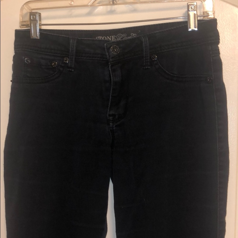 Black skinny jeans
